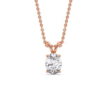 Load image into Gallery viewer, https://www.fascinatingdiamonds.com/cdn/shop/files/1-ct-oval-single-diamond-pendant-in-rose-gold-FDPD8469ANGLE1-OV-1.00-RG_1200x1200.jpg?v=1758258706