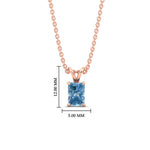Load image into Gallery viewer, 1-ct-radiant-cut-fancy-lab-grown-vived-blue-solitaire-necklace-in-rose-gold-fdpd8469ragvblueangle1-1.00ct-nl-rg-hw.jpg