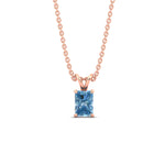 Load image into Gallery viewer, 1-ct-radiant-cut-fancy-lab-grown-vived-blue-solitaire-necklace-in-rose-gold-fdpd8469ragvblueangle1-1.00ct-nl-rg.jpg