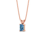 Load image into Gallery viewer, 1-ct-radiant-cut-fancy-lab-grown-vived-blue-solitaire-necklace-in-rose-gold-fdpd8469ragvblueangle2-1.00ct-nl-rg.jpg