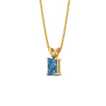 Load image into Gallery viewer, 1-ct-radiant-cut-fancy-lab-grown-vived-blue-solitaire-necklace-in-yellow-gold-fdpd8469ragvblueangle2-1.00ct-nl-yg.jpg