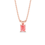 Load image into Gallery viewer, 1-ct-radiant-cut-fancy-lab-grown-vived-pink-solitaire-necklace-in-rose-gold-fdpd8469ragvpinkangle1-1.00ct-nl-rg.jpg