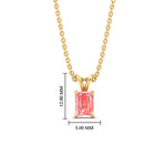 Load image into Gallery viewer, 1-ct-radiant-cut-fancy-lab-grown-vived-pink-solitaire-necklace-in-yellow-gold-fdpd8469ragvpinkangle1-1.00ct-nl-yg-hw.jpg