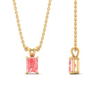 Load image into Gallery viewer, 1-ct-radiant-cut-fancy-lab-grown-vived-pink-solitaire-necklace-in-yellow-gold-fdpd8469ragvpinkangle3-1.00ct-nl-yg.jpg