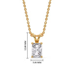 Load image into Gallery viewer, radiant-diamond-basket-stud-earring-one-carat-in-yellow-gold-FDEAR-10411RAANGLE2-1.00CT-NL-YG-HW_1200x1200.jpg?v=1763458473