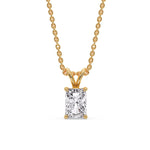 Load image into Gallery viewer, radiant-diamond-basket-stud-earring-one-carat-in-yellow-gold-FDEAR-10411RAANGLE1-1.00CT-NL-YG_1200x1200.jpg?v=1763458473