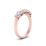 Load image into Gallery viewer, Trellis Five Stone Lab Diamond Band 14K Gold
