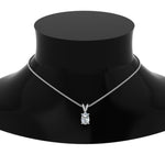 Load image into Gallery viewer, Pear Lab Diamond Solitaire Pendant For Women 14K Gold
