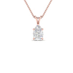 Load image into Gallery viewer, Pear Lab Diamond Solitaire Pendant For Women 14K Gold
