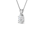 Load image into Gallery viewer, Pear Lab Diamond Solitaire Pendant For Women 14K Gold
