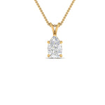 Load image into Gallery viewer, Pear Lab Diamond Solitaire Pendant For Women 14K Gold
