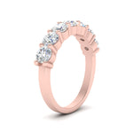 Load image into Gallery viewer, 0.20 - 1.50 Carat Lab Grown Shared Prong 7 Stone Diamond Ring For Women 14k Gold
