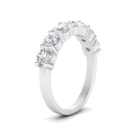 Load image into Gallery viewer, 0.20 - 1.50 Carat Lab Grown Shared Prong 7 Stone Diamond Ring For Women 14k Gold

