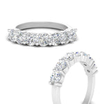 Load image into Gallery viewer, 0.20 - 1.50 Carat Lab Grown Shared Prong 7 Stone Diamond Ring For Women 14k Gold
