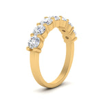 Load image into Gallery viewer, 0.20 - 1.50 Carat Lab Grown Shared Prong 7 Stone Diamond Ring For Women 14k Gold
