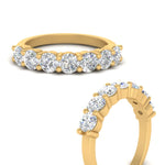 Load image into Gallery viewer, 0.20 - 1.50 Carat Lab Grown Shared Prong 7 Stone Diamond Ring For Women 14k Gold
