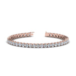 Load image into Gallery viewer, Round Lab Diamond Tennis Bracelet For Women
