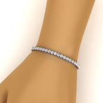 Load image into Gallery viewer, Round Lab Diamond Tennis Bracelet For Women
