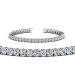 Load image into Gallery viewer, Round Lab Diamond Tennis Bracelet For Women
