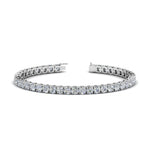 Load image into Gallery viewer, Round Lab Diamond Tennis Bracelet For Women
