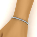 Load image into Gallery viewer, Round Lab Diamond Tennis Bracelet For Women
