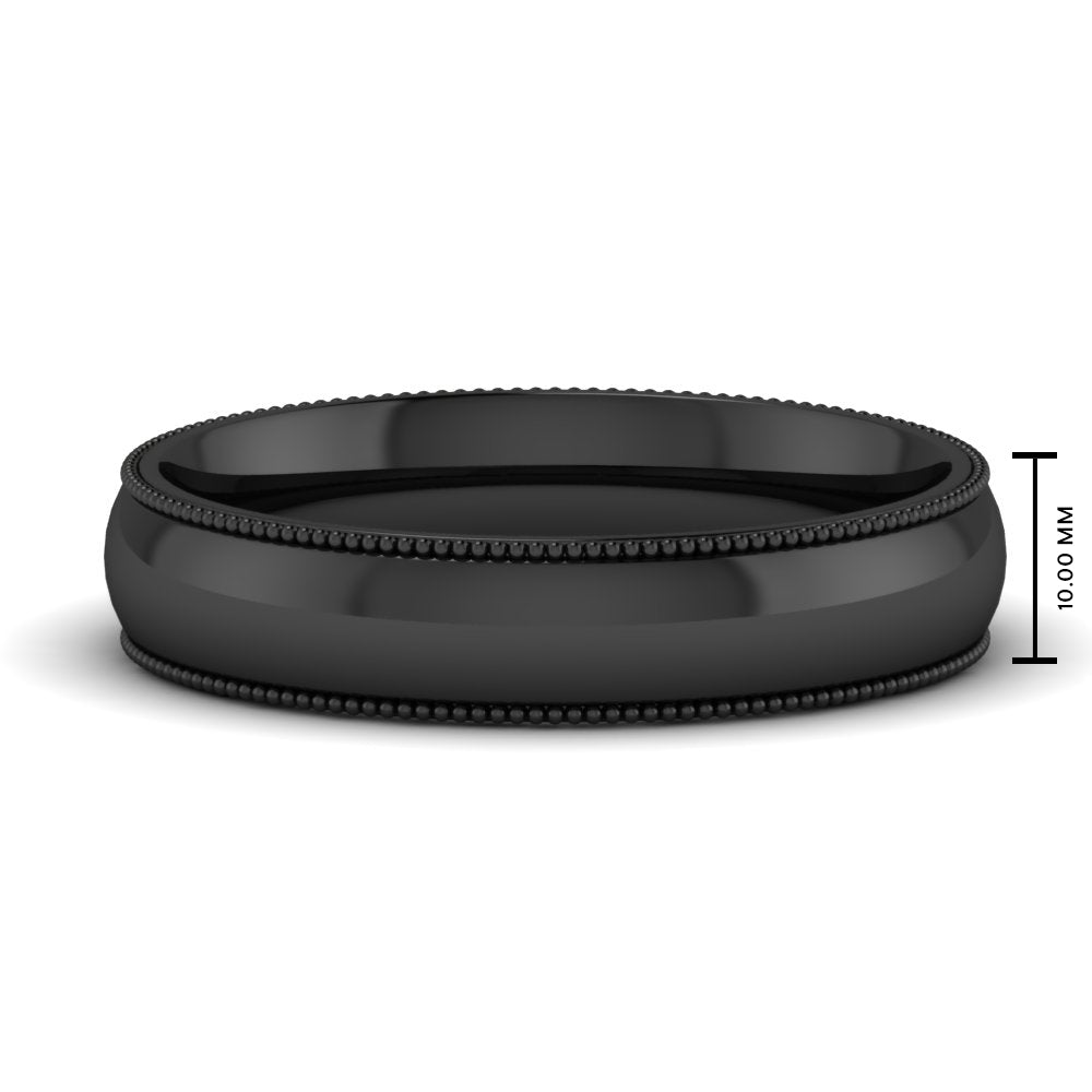 2MM To 6MM Milgrain Comfort Fit Stack Anniversary Ring