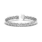 Load image into Gallery viewer, Pear Cut Lab Diamond Tennis Bracelet
