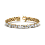 Load image into Gallery viewer, Pear Cut Lab Diamond Tennis Bracelet
