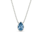 Load image into Gallery viewer, 2-carat-bezel-pear-water-drop-vivid-blue-solitaire-pendant-in-white-gold-fdpd10538pegvblueangle1-2.00ct-nl-wg.jpg?v=1787819662
