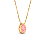 Load image into Gallery viewer, 2-carat-bezel-pear-water-drop-vivid-pink-solitaire-pendant-in-yellow-gold-fdpd10538pegvpinkangle3-2.00ct-nl-yg.jpg?v=1787819662