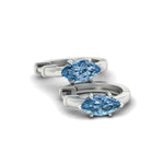 Load image into Gallery viewer, 2-carat-blue-lab-grown-diamond-marquise-cut-huggie-hoop-earrings-in-white-gold-fdear11842mqgvblueangle5-2.00ct-nl-wg.jpg?v=1792994593