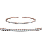 Load image into Gallery viewer, 2 To 15 Carat Lab Diamond Tennis Bracelet For Women 14K Gold
