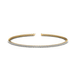 Load image into Gallery viewer, 2 To 15 Carat Lab Diamond Tennis Bracelet For Women 14K Gold

