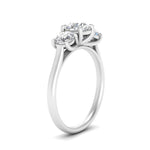 Load image into Gallery viewer, 2 Carat Lab Grown Diamond 3 Stone Engagement Ring 14K White Gold
