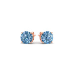 Load image into Gallery viewer, 2-carat-fancy-color-lab-grown-round-vivid-blue-stud-earrings-in-rose-gold-fdear10411rogvblueangle3-2.00ct-nl-rg.jpg?v=1786968026