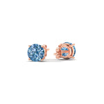 Load image into Gallery viewer, 2-carat-fancy-color-lab-grown-round-vivid-blue-stud-earrings-in-rose-gold-fdear10411rogvblueangle4-2.00ct-nl-rg.jpg?v=1786968027
