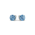 Load image into Gallery viewer, 2-carat-fancy-color-lab-grown-round-vivid-blue-stud-earrings-in-white-gold-fdear10411rogvblueangle3-2.00ct-nl-wg.jpg?v=1786968026
