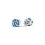Load image into Gallery viewer, 2-carat-fancy-color-lab-grown-round-vivid-blue-stud-earrings-in-white-gold-fdear10411rogvblueangle4-2.00ct-nl-wg.jpg?v=1786968026