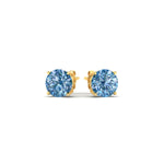 Load image into Gallery viewer, 2-carat-fancy-color-lab-grown-round-vivid-blue-stud-earrings-in-yellow-gold-fdear10411rogvblueangle3-2.00ct-nl-yg.jpg?v=1786968027