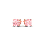 Load image into Gallery viewer, Fancy Lab Colored Diamond Round Cut Stud Earring