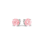Load image into Gallery viewer, Fancy Lab Colored Diamond Round Cut Stud Earring