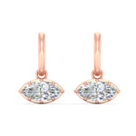 Load image into Gallery viewer, 2-carat-marquise-diamond-dangling-huggie-earrings-for-women-in-rose-gold-fdear11725angle2-2.00ct-nl-rg.jpg?v=1788429093