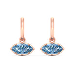 Load image into Gallery viewer, 2-carat-marquise-vivid-blue-dangling-huggie-earrings-for-women-in-rose-gold-fdear11725gvblueangle2-2.00ct-nl-rg.jpg?v=1788429092