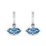 Load image into Gallery viewer, 2-carat-marquise-vivid-blue-dangling-huggie-earrings-for-women-in-white-gold-fdear11725gvblueangle2-2.00ct-nl-wg.jpg?v=1788429092