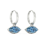 Load image into Gallery viewer, 2-carat-marquise-vivid-blue-dangling-huggie-earrings-for-women-in-white-gold-fdear11725gvblueangle5-2.00ct-nl-wg.jpg?v=1788429092