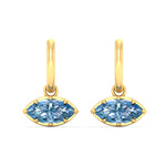 Load image into Gallery viewer, 2-carat-marquise-vivid-blue-dangling-huggie-earrings-for-women-in-yellow-gold-fdear11725gvblueangle2-2.00ct-nl-yg.jpg?v=1788429093