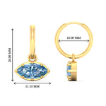 Load image into Gallery viewer, 2-carat-marquise-vivid-blue-dangling-huggie-earrings-for-women-in-yellow-gold-fdear11725gvblueangle3-2.00ct-nl-yg-hw.jpg?v=1788429093