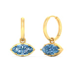 Load image into Gallery viewer, 2-carat-marquise-vivid-blue-dangling-huggie-earrings-for-women-in-yellow-gold-fdear11725gvblueangle4-2.00ct-nl-yg.jpg?v=1788429092