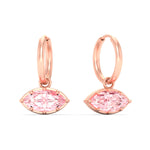 Load image into Gallery viewer, 2-carat-marquise-vivid-pink-dangling-huggie-earrings-for-women-in-rose-gold-fdear11725gvpinkangle1-2.00ct-nl-rg.jpg?v=1788429093