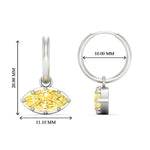 Load image into Gallery viewer, 2-carat-marquise-vivid-yellow-dangling-huggie-earrings-for-women-in-white-gold-fdear11725gvyellowangle3-2.00ct-nl-wg-hw.jpg?v=1788429092